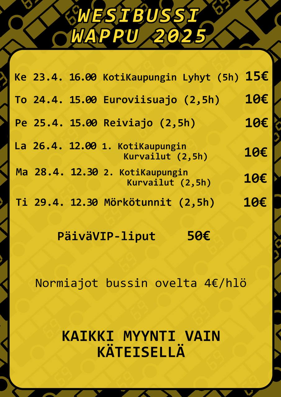 Wesibussin ajot